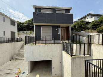 神奈川県横浜市保土ケ谷区常盤台の新築一戸建ての現地外観写真
