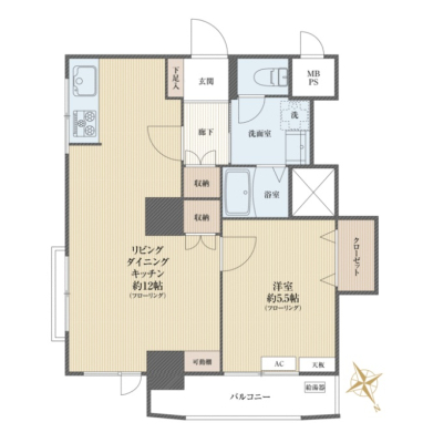 神奈川県川崎市川崎区渡田1丁目の中古マンションの画像