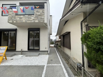 神奈川県横浜市磯子区杉田7丁目の新築一戸建ての現地外観写真
